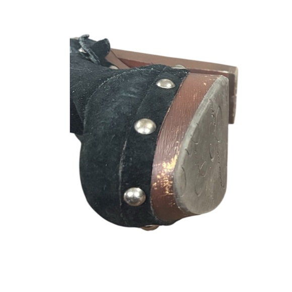 Jessica Simpson Dalia Women's Black Suede Mules, Size 7.5 - Picture 6 of 6